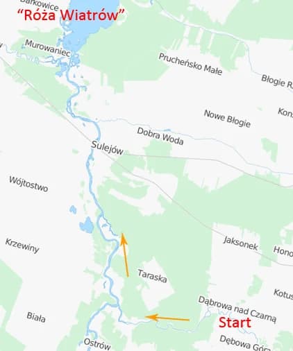 Trasa D – rzeka Czarna